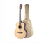 JN Guitars Left-Handed Mini Auditorium Acoustic Guitar w/ Gig Bag - Natural