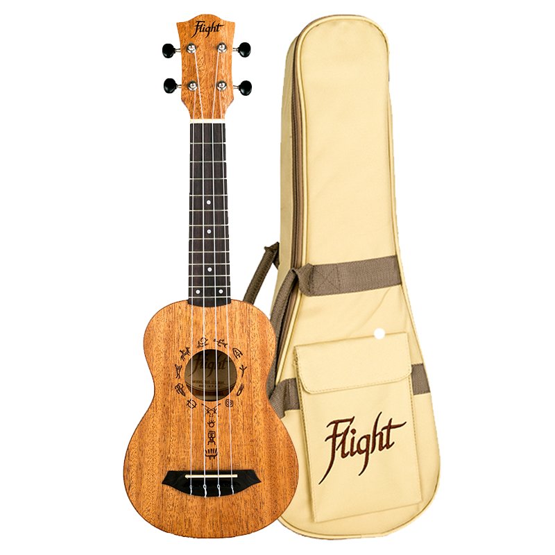 Flight Mahogany Soprano Ukulele Designer Series – DUS371