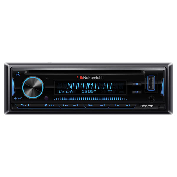 Nakamichi 1 DIN CD Receiver with Bluetooth - NQ821B