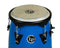 Latin Percussion Discovery 10-11" Conga Set LP646D-DB with Stand - Race Car Blue