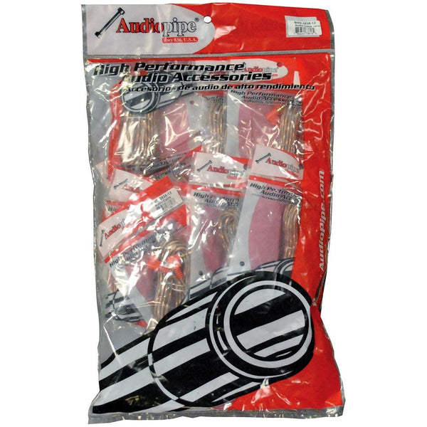 Audiopipe RCA Cable 15'  *bmsg15* Bag Of 10 pcs BMSG15