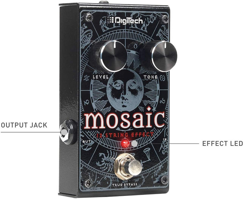 DigiTech Mosaic Polyphonic 12-String Effect Guiar Pedal - MOSAIC-U