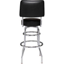 Fender 30“ Blackout Backrest Barstool - Black