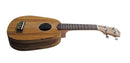 Suzuki Ukulele - 21" Soprano Zebrawood Pineapple Shape Ukulele with Free Gigbag