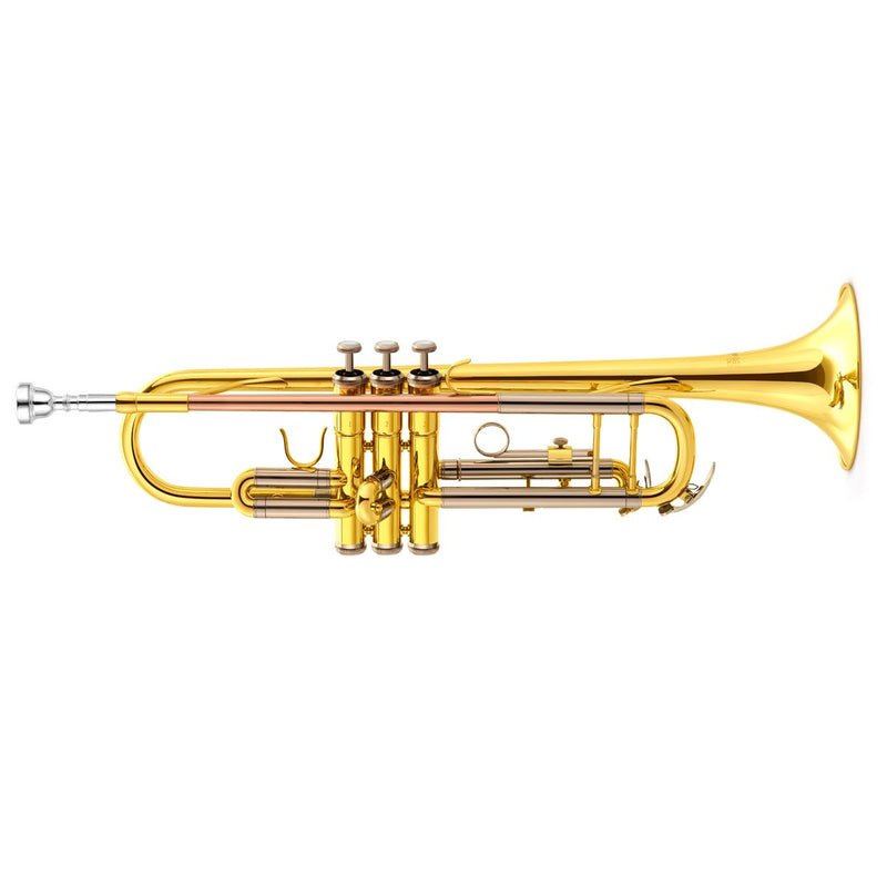 Eldon By Antigua TR-2130 Bb Trumpet w/ Red Brass Mouthpiece & Lacquer Finish