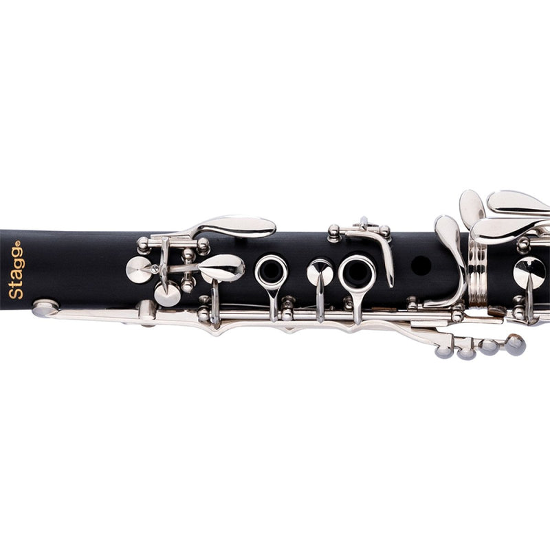 Stagg Boehm system Bb Clarinet w/ ABS Body - WS-CL210S