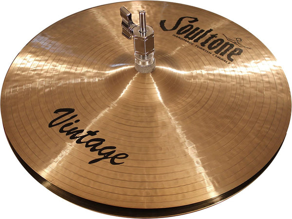 Soultone Cymbals 13" Vintage Hi Hat Pair - VNT-HHT13