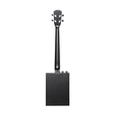 JN Guitars Acoustic Electric 4-String Resonator Cigar Box Guitar w/ Gig Bag