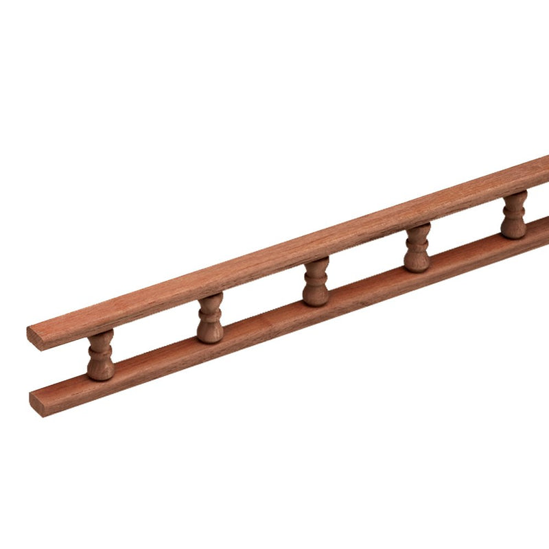 Whitecap Teak Standard Pin Rail - 5' 60705