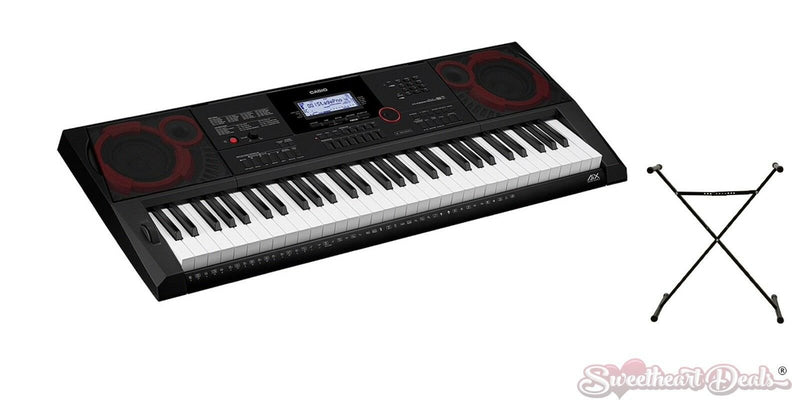 Casio CT-X3000 61-Key Portable Digital Keyboard with Free Stand