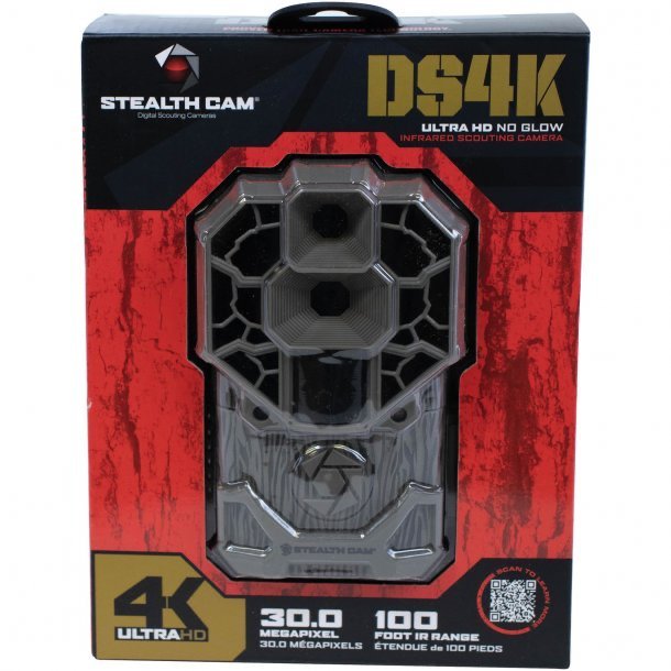 Stealth Cam 30.0-Megapixel NO GLO 4K Scouting Camera - STC-DS4K