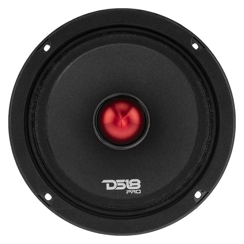 DS18 PRO 6.5" Shallow Neodymium 400 Watts 4 Ohm Mid-Range Loudspeaker with Bullet - PRONEO6SLIM