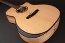 Cort GAMYBEVELNAT Grand Regal Acoustic Cutaway Guitar - Natural Glossy Arm Bevel