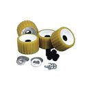 C.E. Smith Ribbed Roller Replacement Kit - 4 Pack - Gold 29310