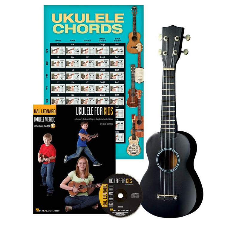 Hal Leonard Soprano Ukulele for Kids Starter Pack w/ Gig bag & Method Book/CD