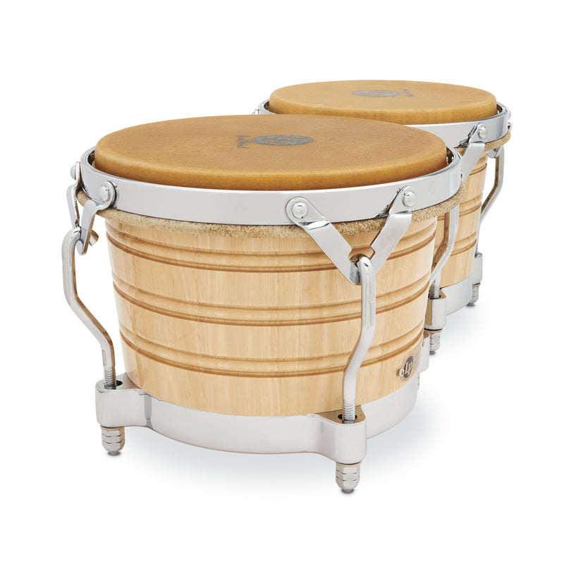 Latin Percussion 7 1/4” & 8 5/8” Generation II Bongos - LP201A-2