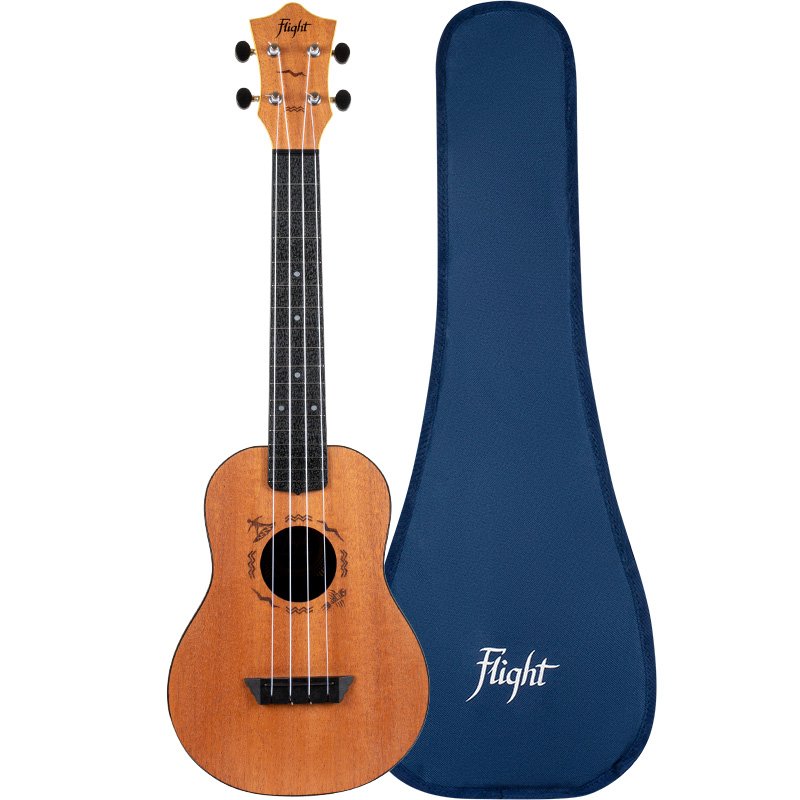 Flight Concert Travel Ukulele - Mahogany - TUC-53 MAH