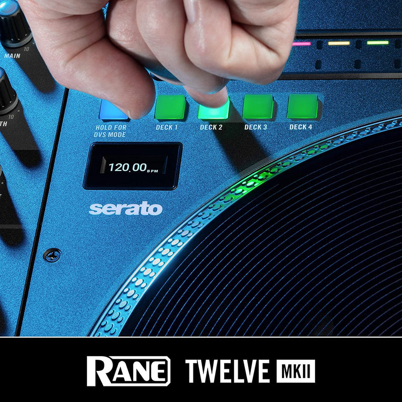 Rane DJ Twelve MKII 12” Multi-platform 12" Motorized Turntable & Midi Controller