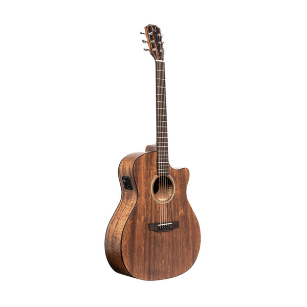 JN Guitars Dovern Series Cutaway Acoustic Electric Auditorium Guitar - DOV-ACFI