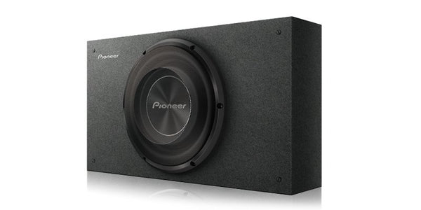 Pioneer 10" 1200W Shallow Pre-Loaded Car Subwoofer Enclosure - TS-A2500LB