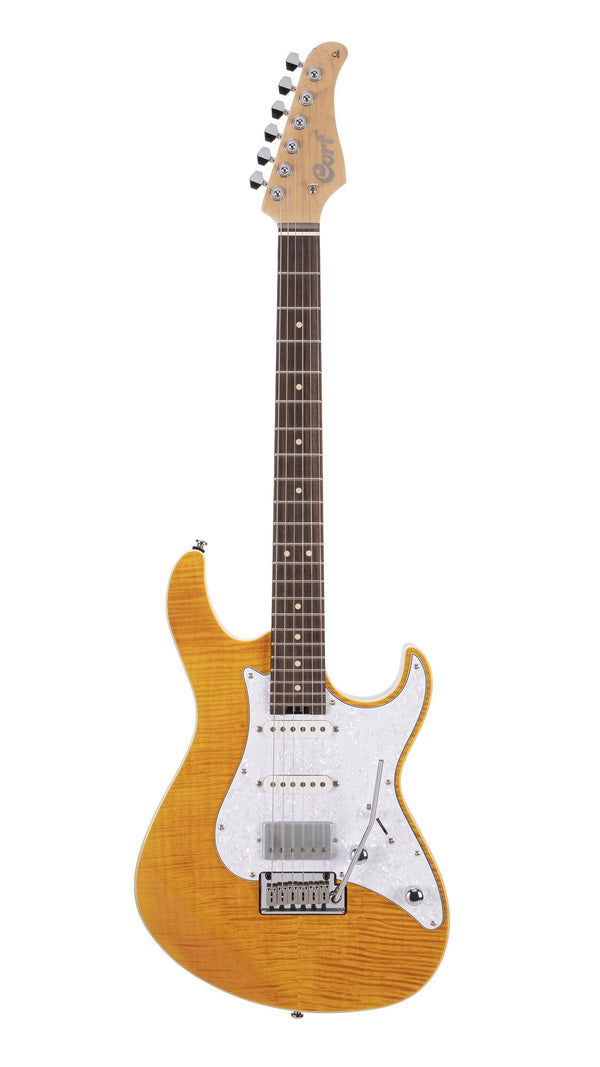 Cort G280SELECTAM G Series Double Cutaway Electric Guitar - Amber