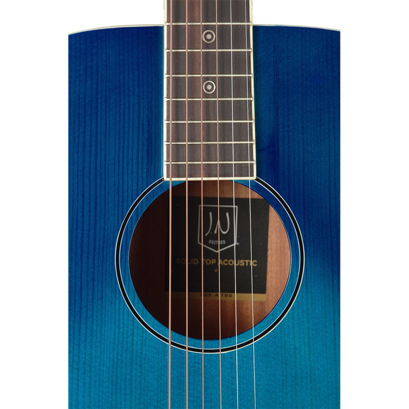 JN Guitars Thin Body Acoustic Auditorium Guitar - Blueburst - BES-A TBB