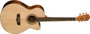 Washburn G7SCE Harvest Grand Auditorium Cutaway Acoustic Guitar - Natural Gloss