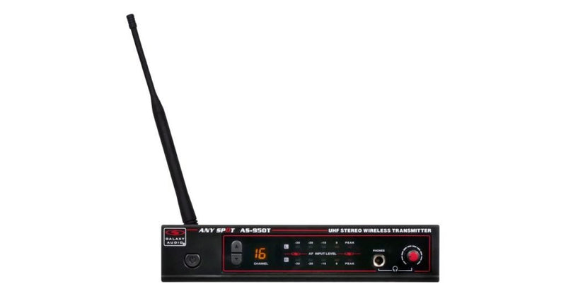 Galaxy Audio AS-950-2N Wireless In-Ear Twin Pack Monitor System - N: 518 to 542