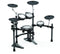 KAT Electronic Drum Set w/ Remo Mesh Heads, Kick Pedal & Tennis Beater - KT-300