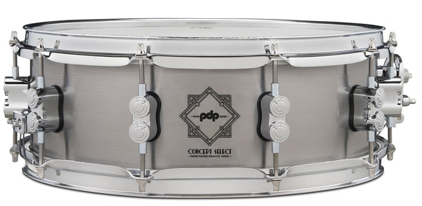 PDP Concept Select 3mm 5x14  Steel Snare Drum  w/ Chrome Hardware - PDSN0514CSST