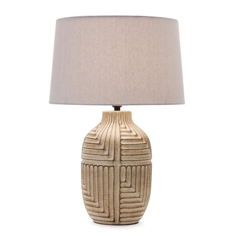 Ceramic Table Lamp 24"H