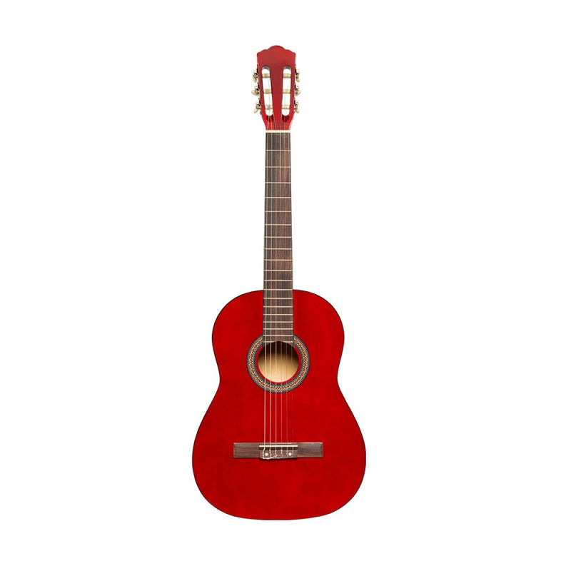 Stagg 1/2 Size Classical Acoustic Guitar - Red - SCL50 1/2-RED