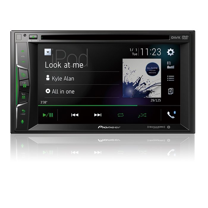 Pioneer 6.2" Multimedia DVD Receiver - Apple CarPlay, Bluetooth, SiriusXM-Ready