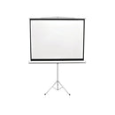 Pyle PRJTP84 Floor-Standing Portable Tripod Manual Projector Screen (84-Inch)