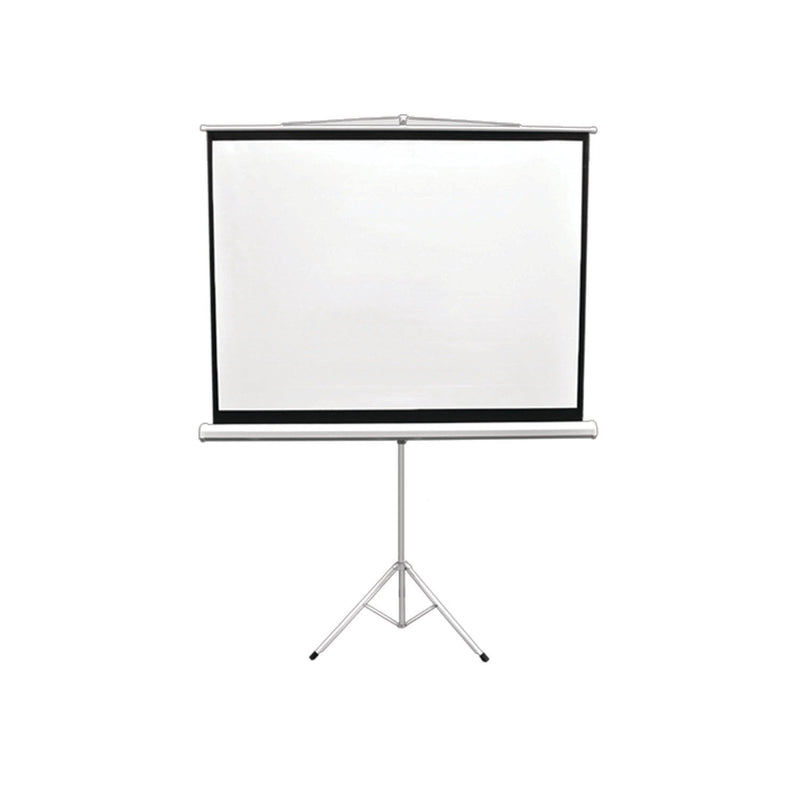 Pyle PRJTP84 Floor-Standing Portable Tripod Manual Projector Screen (84-Inch)