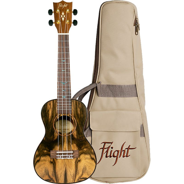 Flight Supernatural Series Dao Concert Ukulele w/ Gig Bag - DUC430