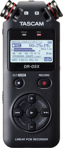 Tascam Stereo Handheld Digital Audio Recorder & USB Audio Interface - DR-05X