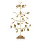 Gold Metal Tree with Leaves Display 36.5"H