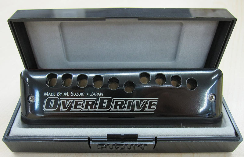 Suzuki Overdrive 10 Hole Diatonic Harmonica Key F