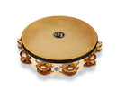 Latin Percussion Pro 10” Double Row Headed Tambourine - Bronze - LP384-BZ