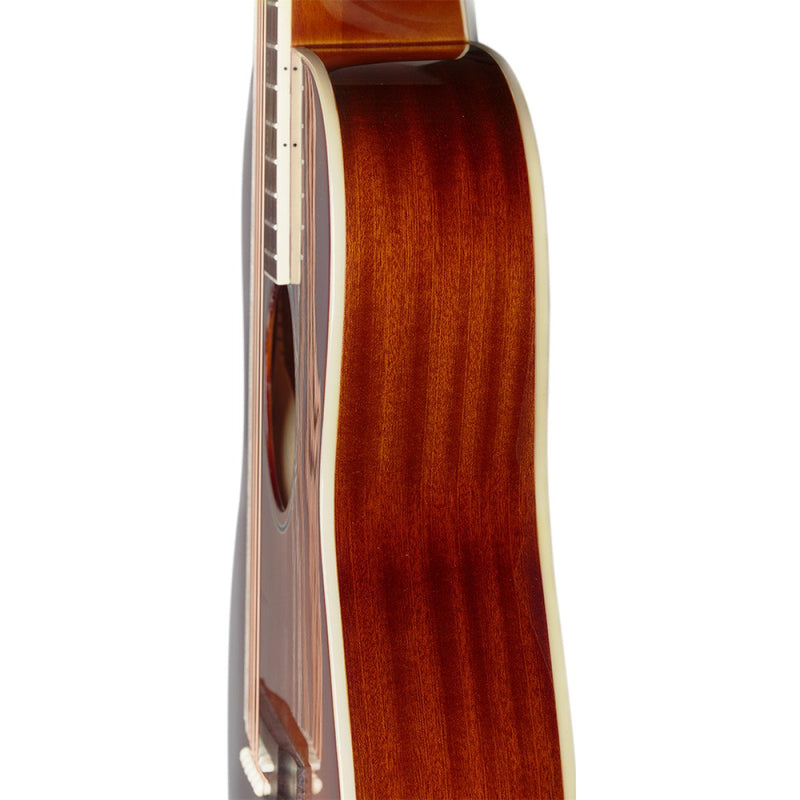 JN Guitars Bessie Left-Handed Acoustic Auditorium Guitar - Dark Cherryburst