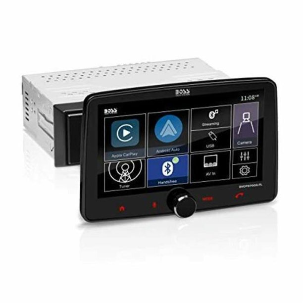 Boss Audio 7" 1 Din Floating Screen w/ Apple Carplay Android Auto - BVCP9700AFL