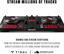 Numark Mixtrack Platinum FX - DJ Controller For Serato DJ with 4 Deck Control