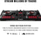 Numark Mixtrack Platinum FX - DJ Controller For Serato DJ with 4 Deck Control