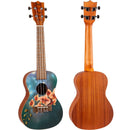 Flight Artist Series Orchid Concert Ukulele w/ Gig Bag - AUC-33 ORCHID