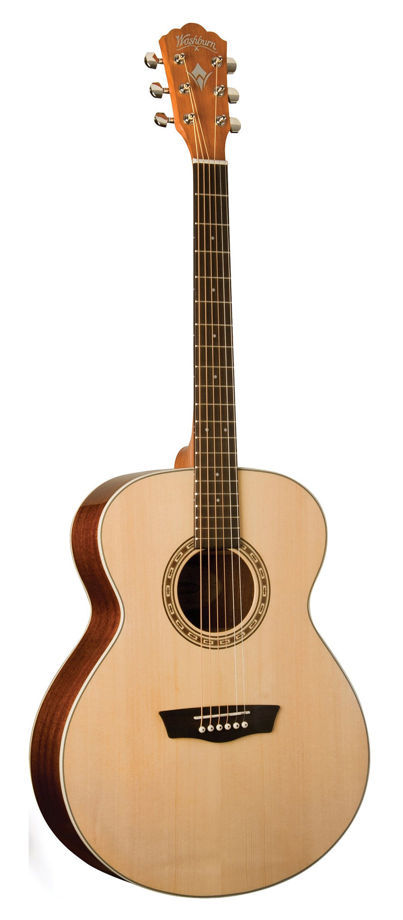 Washburn G7S Harvest Grand Auditorium Acoustic Guitar - Natural - WG7S-A