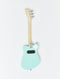 Loog Mini Electric 3 String Electric Guitar w/ Built-in Amp - Green - LGMIEG