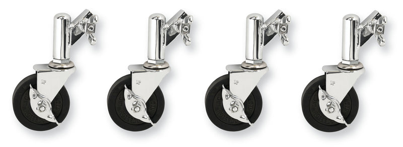 Latin Percussion Casters for LP760A Workstation - LP764