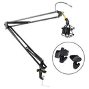 Pyle Pro PMKSH04 Universal Table Clamp Pro Boom Shock Microphone Mount