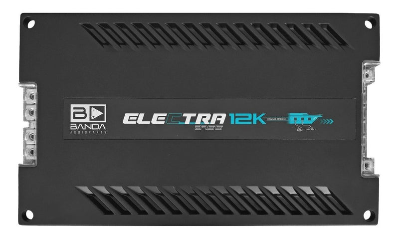 Banda Electra 12K Bass 0.5 Ohm Car Amplifier - 12K.5OHM